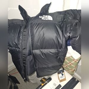 The North Face Puffer Jacket in Black